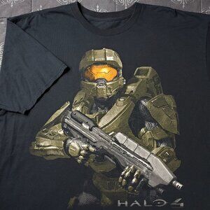 Vintage 2012 Halo 4 master chief all over print size xl or 2xl video game promo